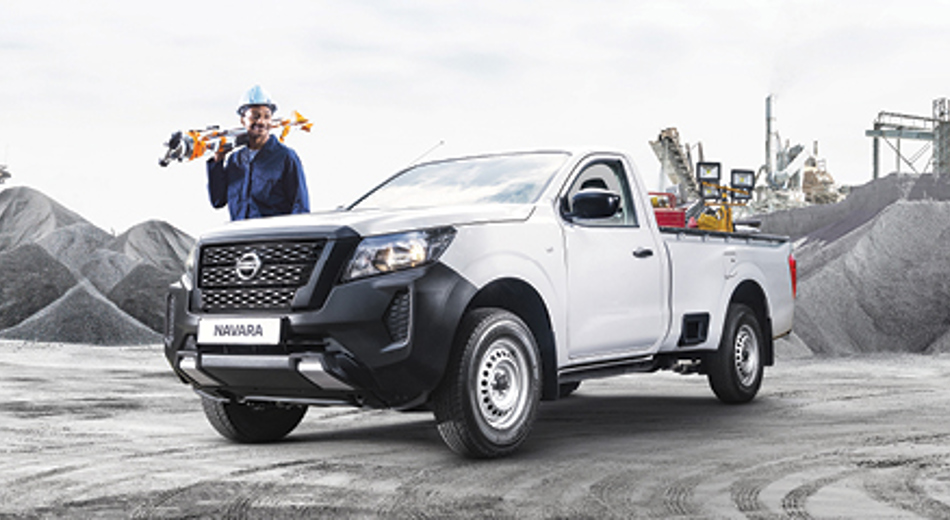 Nissan Navara Singlecab on mine site